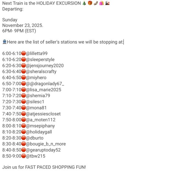 HOP ON THE SPEED TRAIN 🚆 FAST PACED SHOPPING EXTRAVAGANANZA 🚆 LIKE NOW 🚆 - Picture 14 of 14